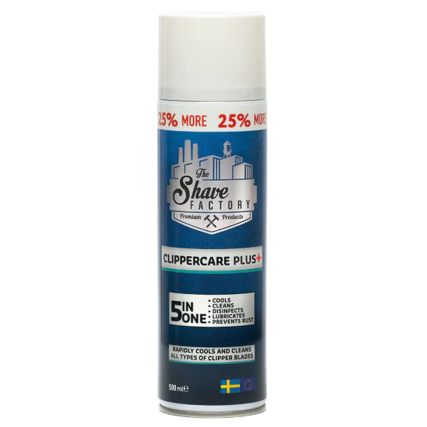 The Shave Factory Clippercare 5 in 1 Spray 500ml/16.9 oz