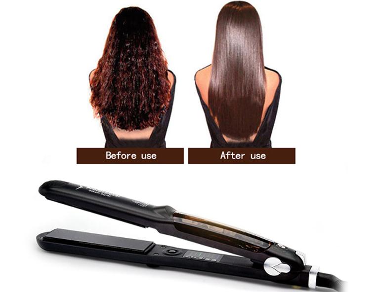 Steam Hair Straightener Spray Tourmaline Hair Straightener