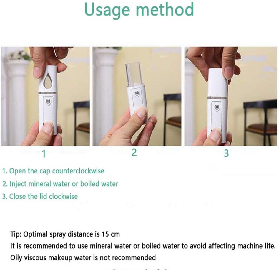 Nano Mist Sprayer - Usb Charging Handheld Facial Beauty Skin Care Product