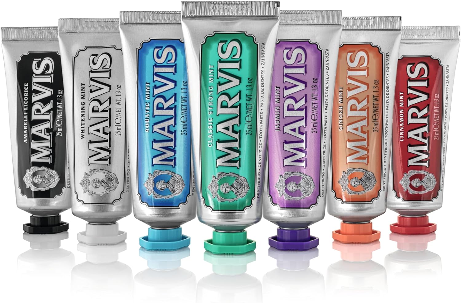 Marvis - Flavour Collection Toothpaste Gift Set, 7 x 25ml