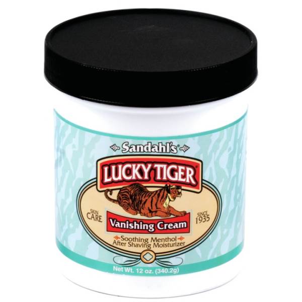 Menthol Mint Vanishing Cream | Lucky Tiger Shaving - 340g