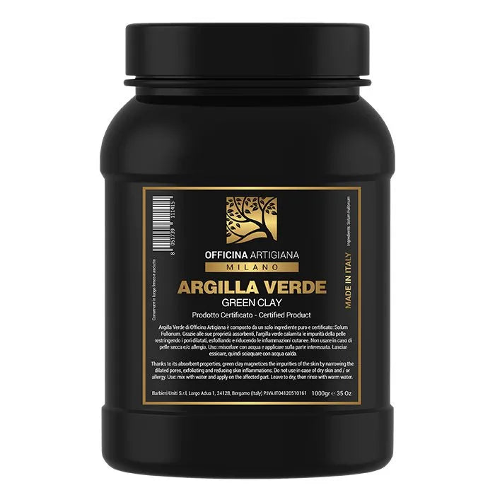 Officina Artigiana Dead Sea Green Clay Ventilated 1kg