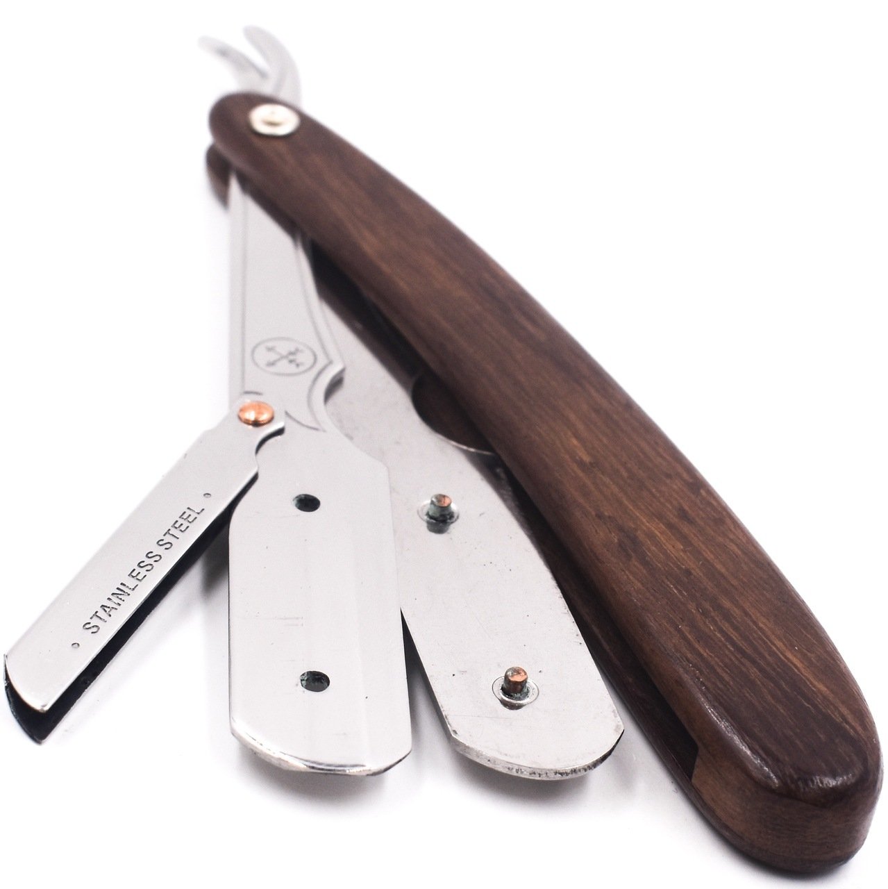 Parker Sheesham Wood Handle Professional Barber Razor - Srdw