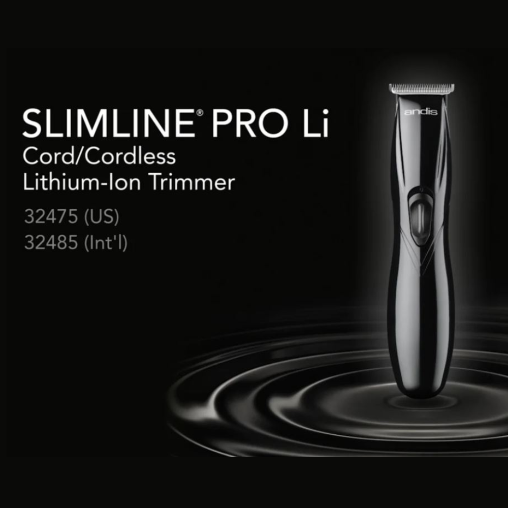 Andis Slimline Pro Li Cord/Cordless D8 Trimmer Black