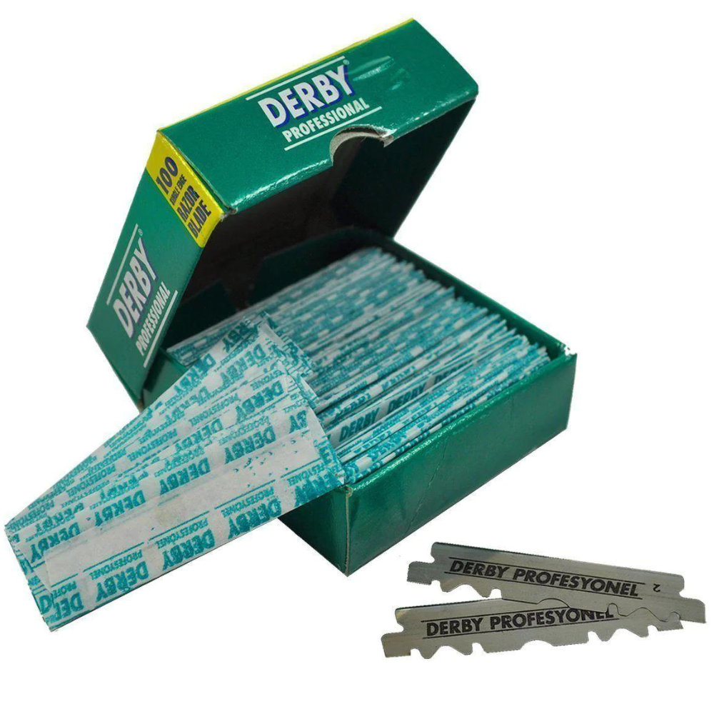 Derby Professional Single Edge Razor Blades - 100 Blades