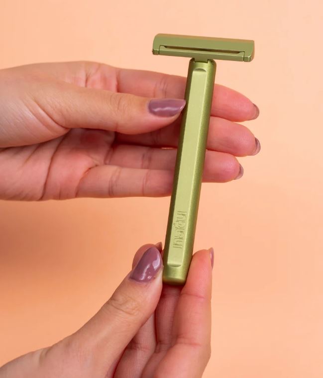 Natu Safety Razor Single Edge Green