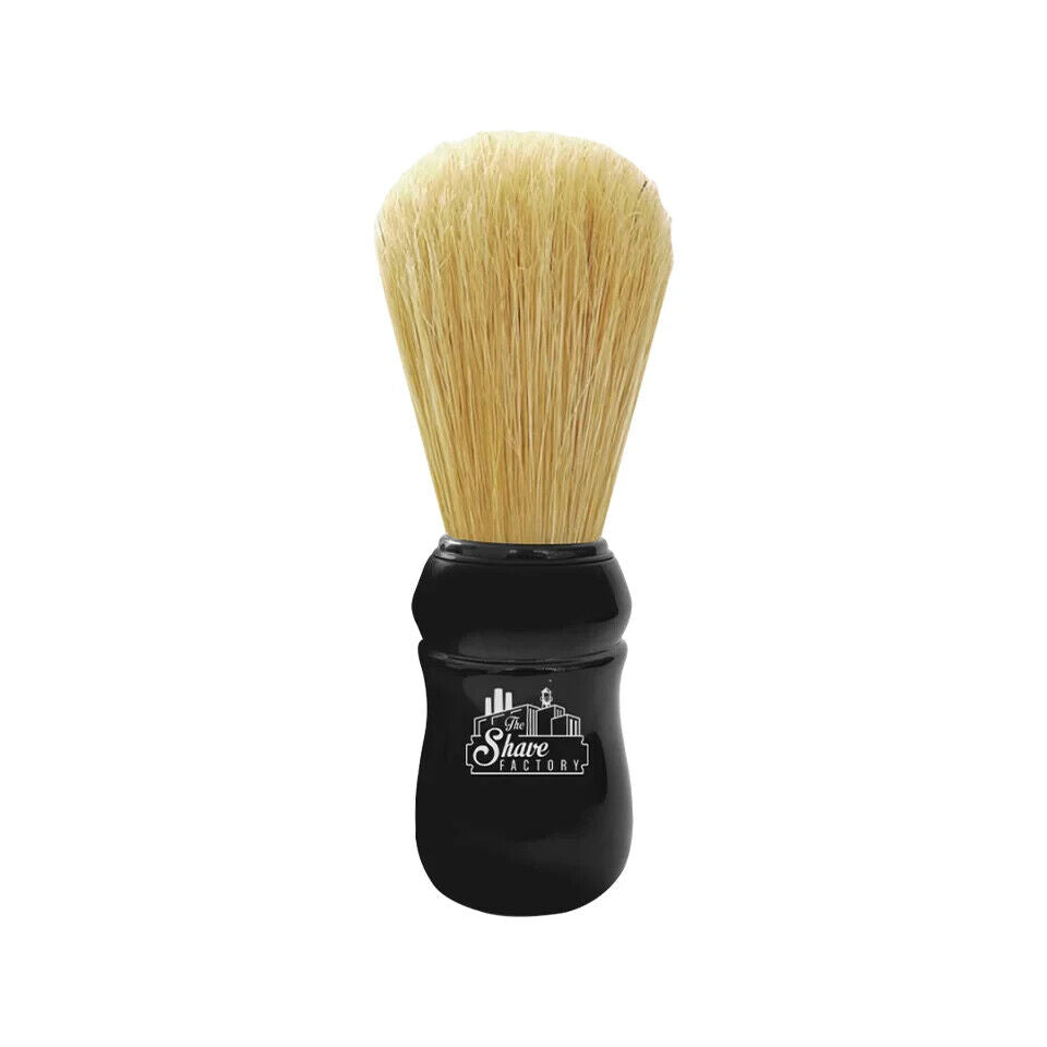 The Shave Factory Shaving Brush, Black Handle