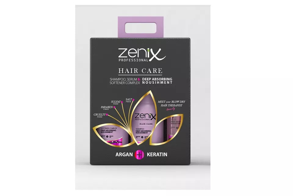 Zenix Hair Care Treatment Argan Keratin Hair Kit