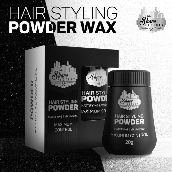 The Shave Factory Hair Styling Powder Mattifying & Volumizing