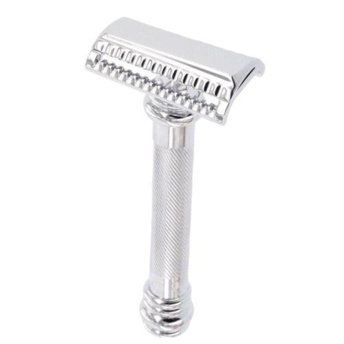 Merkur - 39c Hd Long Handle Barber Pole Safety Razor Slant Bar