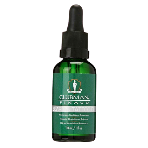 Clubman Pinaud Beard and Tattoo Oil 30ml (1 fl.oz) - BEARD and TATTOO OIL