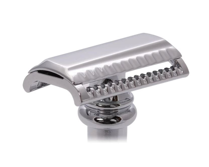 Merkur - 39c Hd Long Handle Barber Pole Safety Razor Slant Bar