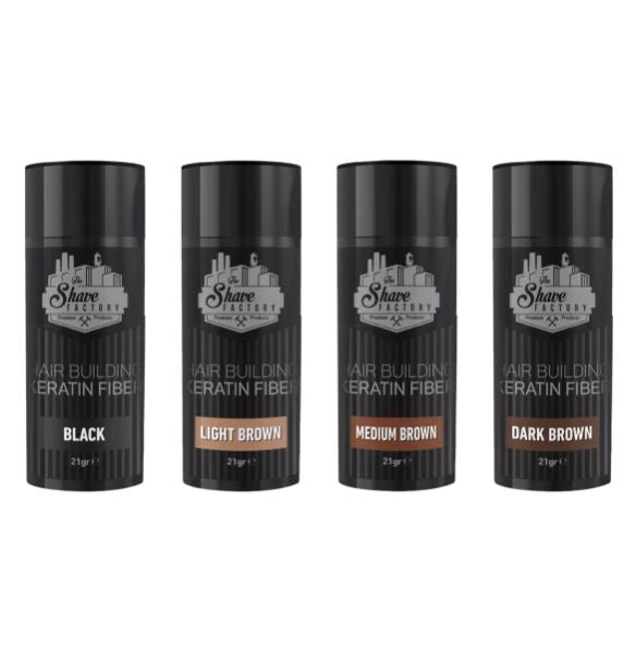 The Shave Factory Keratin Fiber and Spray Applicator Kit