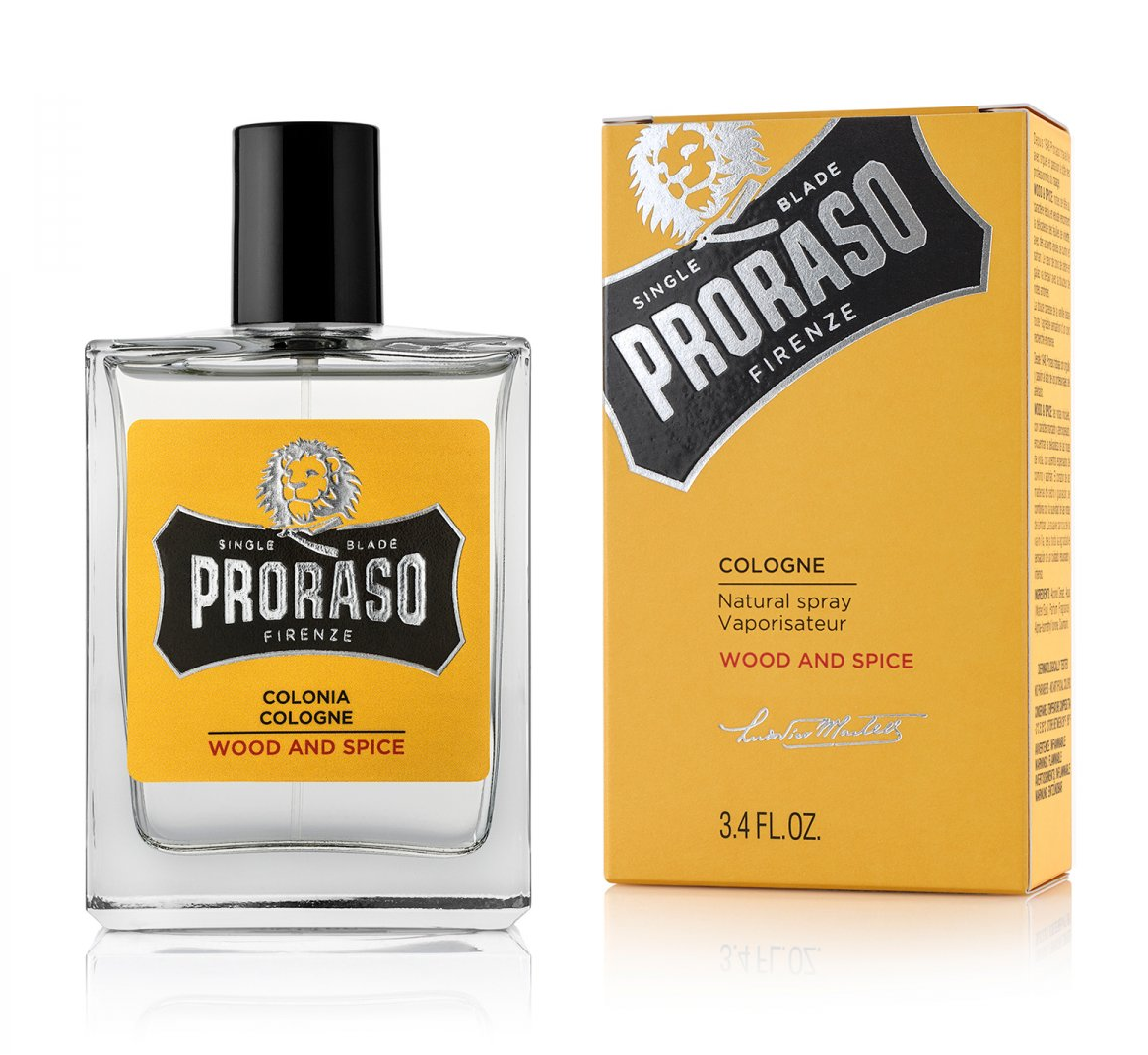 Proraso Cologne Natural Spray Wood and Spice 100 ml.
