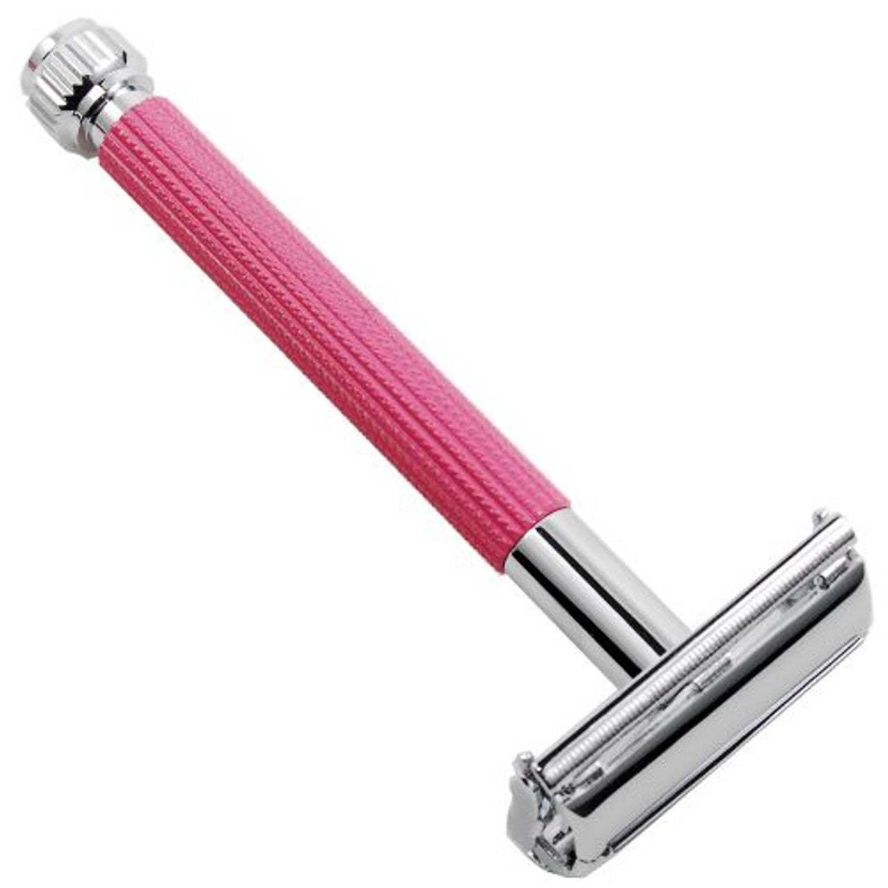 Parker 29L Safety Butterfly Open Safety Razor, Pink