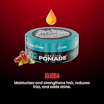 The Shave Factory hair pomade 02 with jojoba oil 150ml