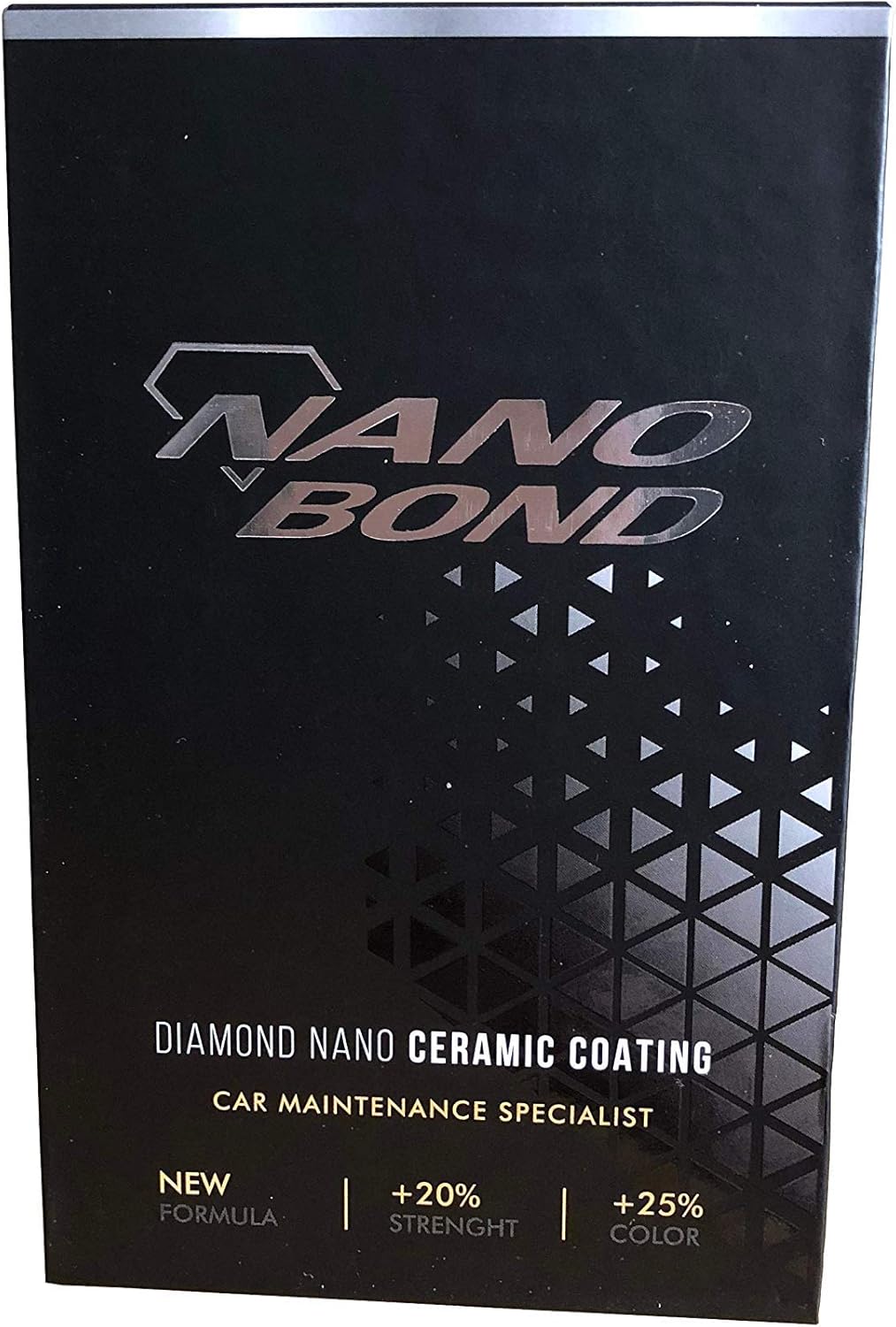Nano Bond Ceramic Coating 9H PRO, Car, Plastic, Glass, and Wheel Exterior Care Product kit, Hydrophobic, Long Lasting Professional Care, High Gloss Paint Shine, Automotive Polishing with Sio2, 30ML