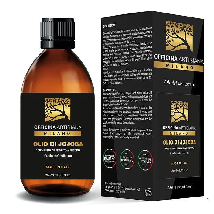 Officina Artigiana Jojoba Oil for Skin 100% pure - 250ml