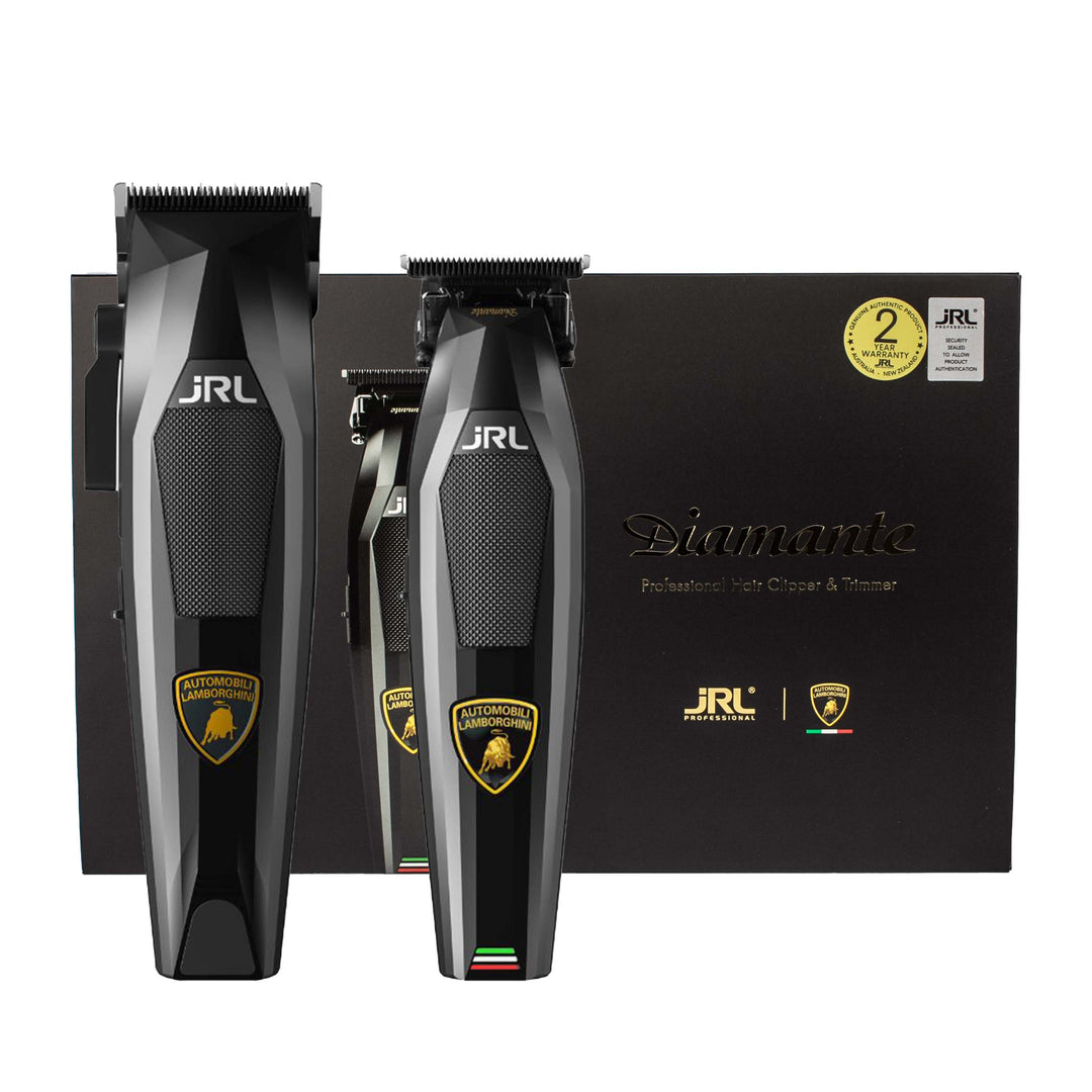 JRL Lamborghini Diamante - Black Clipper and Trimmer Duo