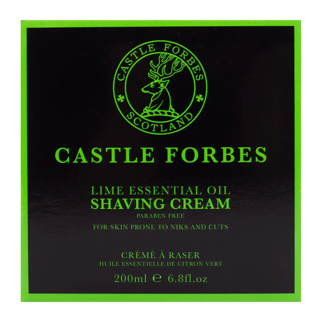 Castle Forbes Lime Shaving Cream 200ml