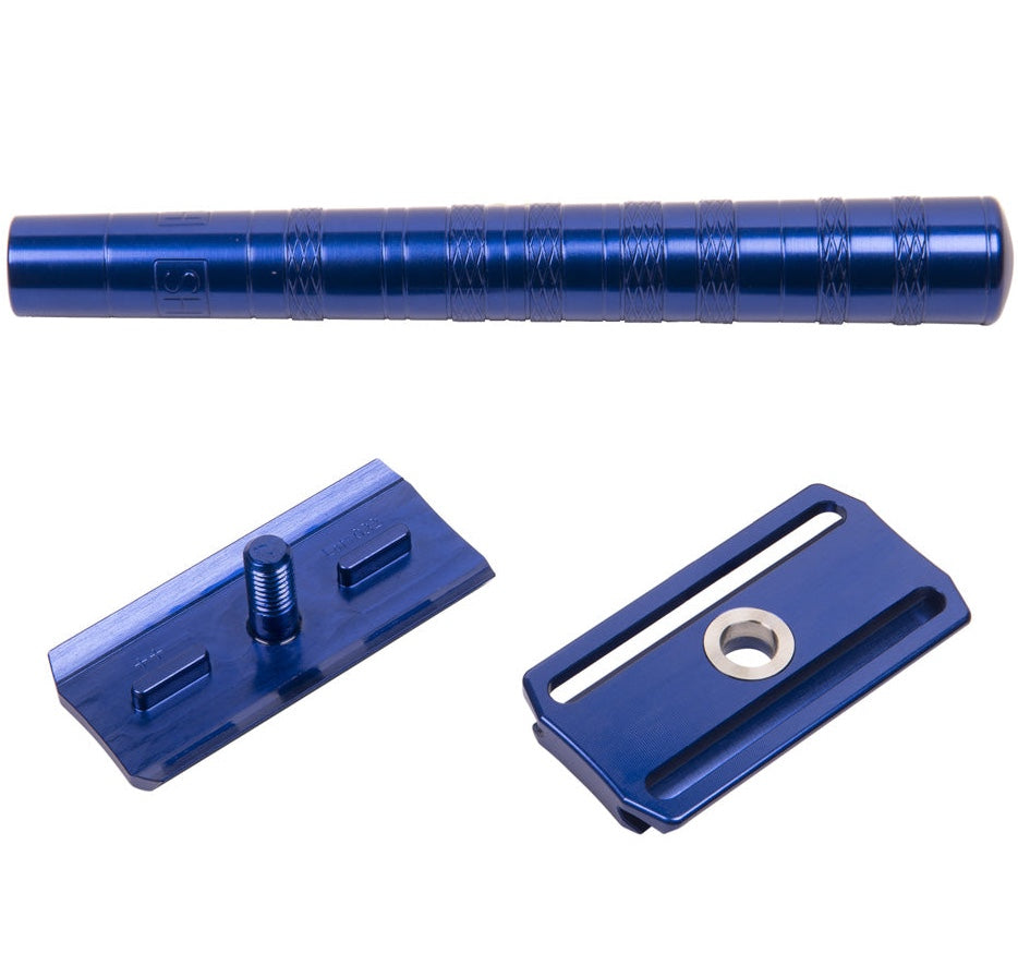 Henson Shaving AL13 Safety Razor Steel Blue