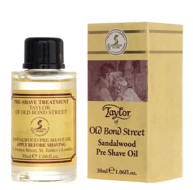Taylor of Old Bond Street Sandalwood Pre-Shave Oil 30ml