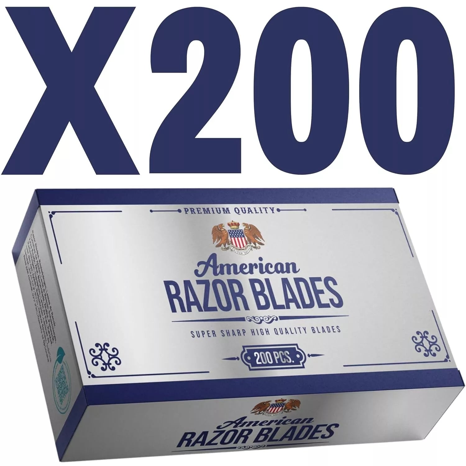 American Razor Blades - Double Edge Razor Blade (200 pcs)