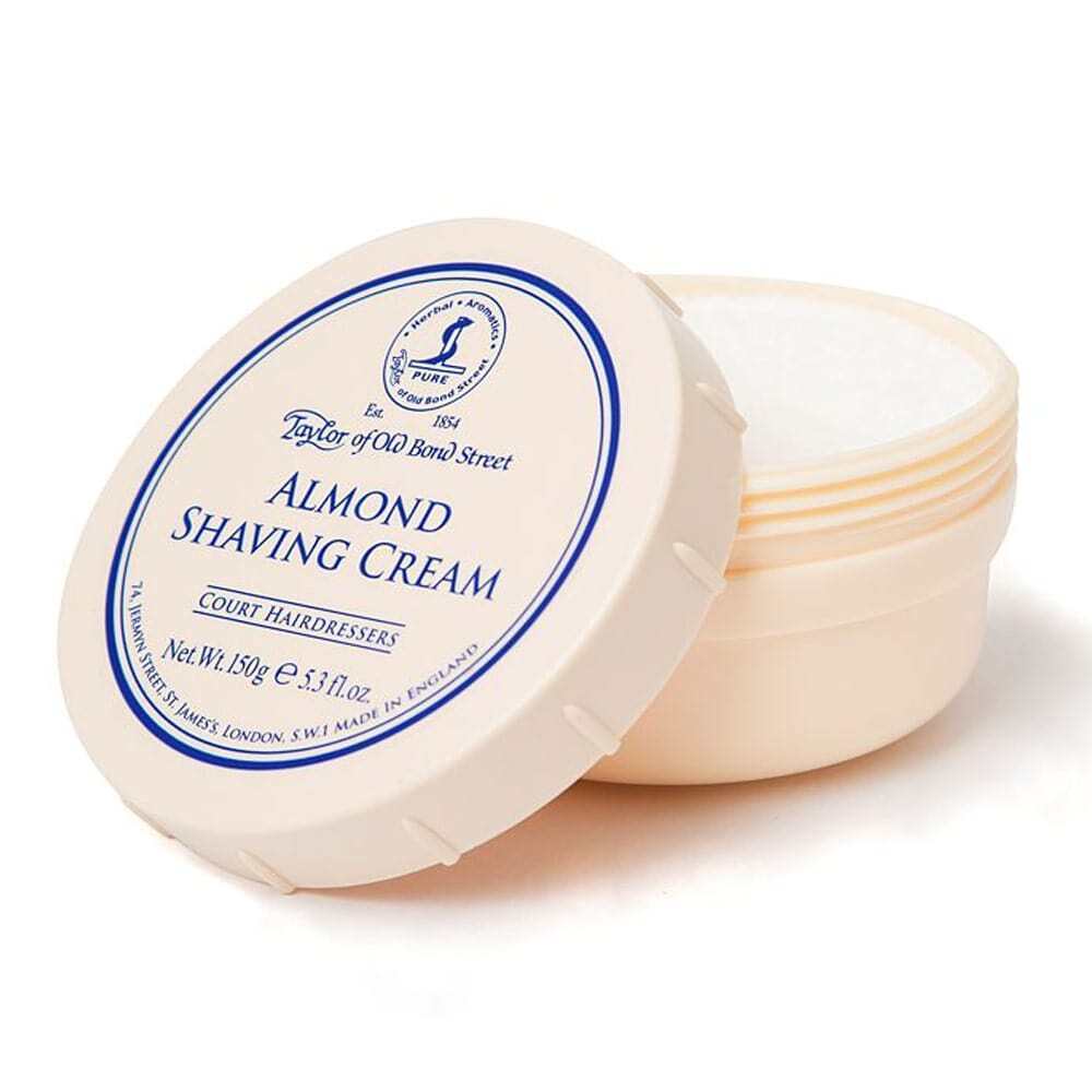 Taylor of Old Bond Street Almond Shaving Cream Bowl 150g