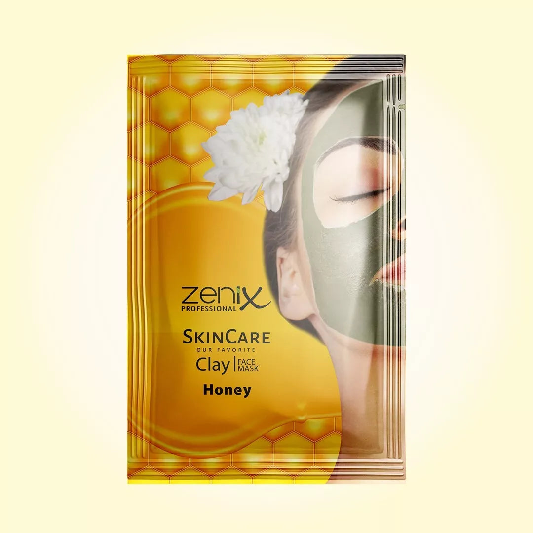 Zenix Clay Face Mask Honey Sachets 20 g