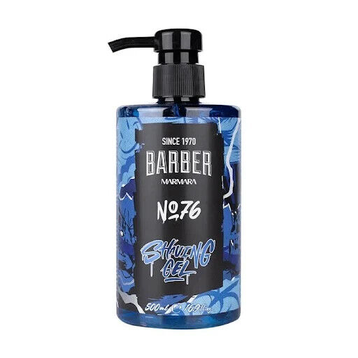 Marmara Barber Premium Shaving Gel No76 With Pump - 500ml