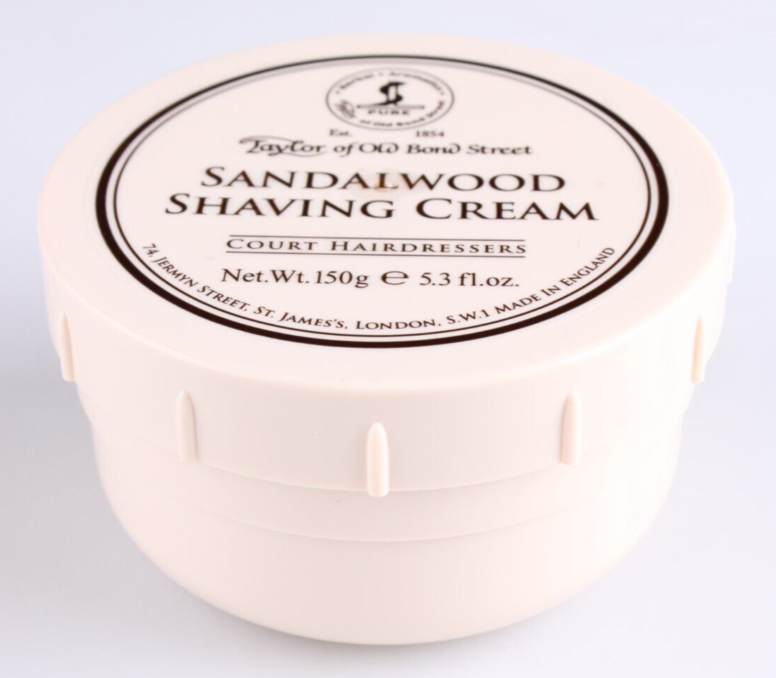 Taylor of Old Bond Street Sandalwood Shaving Cream 150g
