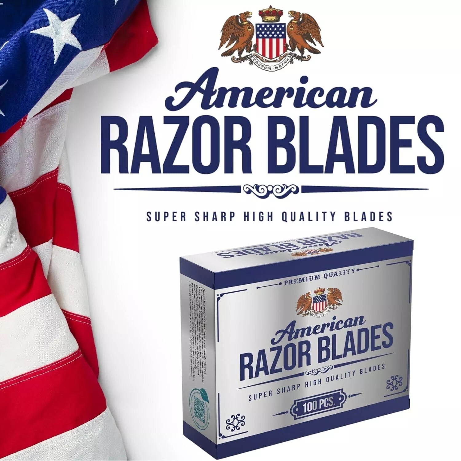 American Razor Blades - Double Edge Razor Blade (100 pcs)