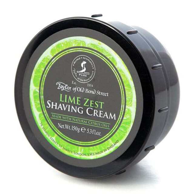 Taylor of Old Bond Street Lime Zest Shaving Cream 150 G