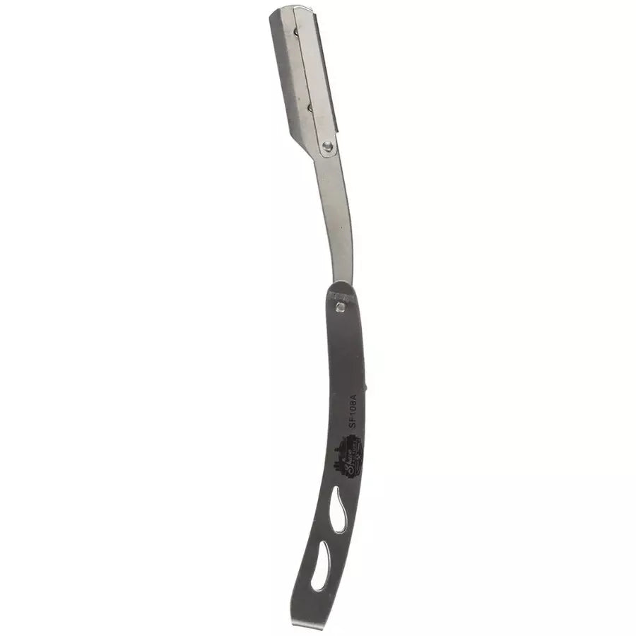 TSF Heavy Metal Straight Razor and Derby Premium Single Edge Razor Blades - 100