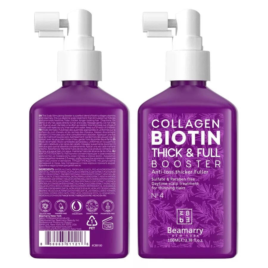 BEAMARRY COLLAGEN BIOTIN THICKER & FULLER BOOSTER 100ml