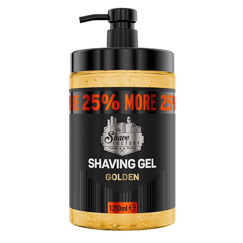 The Shave Factory Shaving Gel 1000ml - Golden
