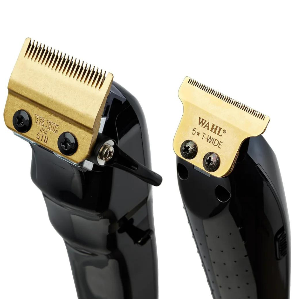Wahl Cordless Barber Combo Black Magic Clip Clipper & Detailer Trimmer