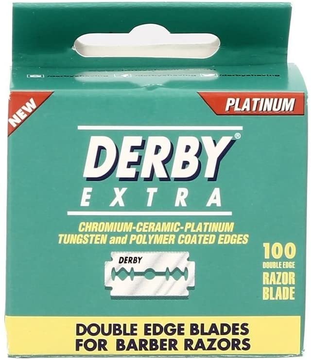 Derby Disposable Razor Derby Extra Double Edge Safety Razor Blades - Plastic Free Version - 1 ...
