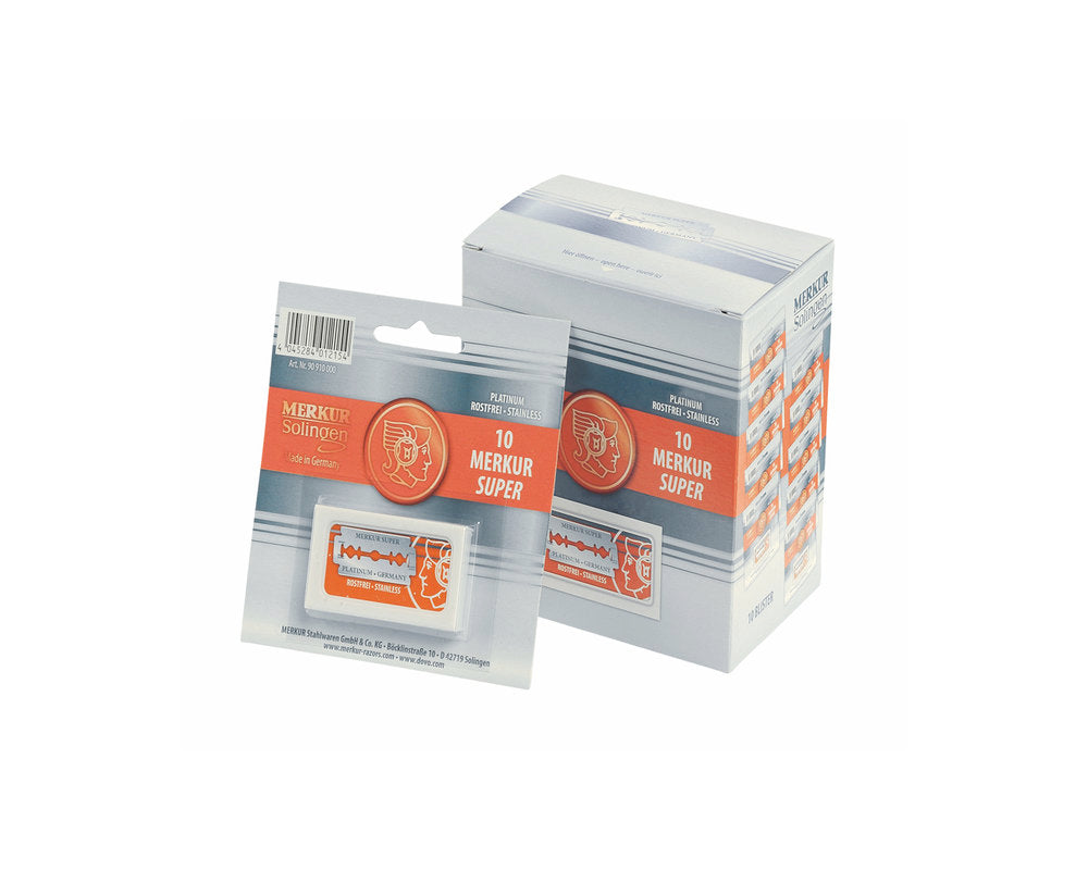 Merkur Super Platinum Double Blades (100 Blades)