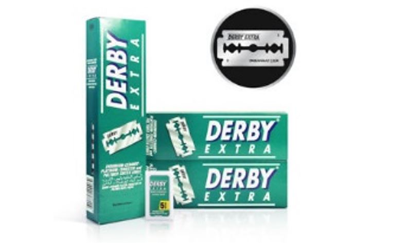 Derby Extra Double Edge Razor Blades Green 10 x 100 Blades