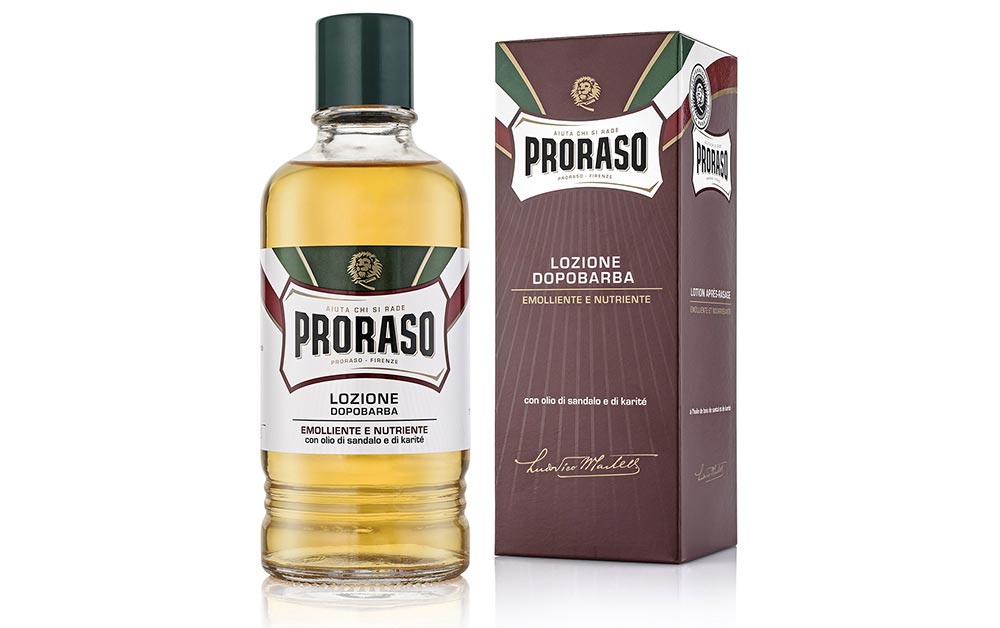 Proraso After Shave Lotion Sandalwood & Shea Oil 400 ml Barbers Style