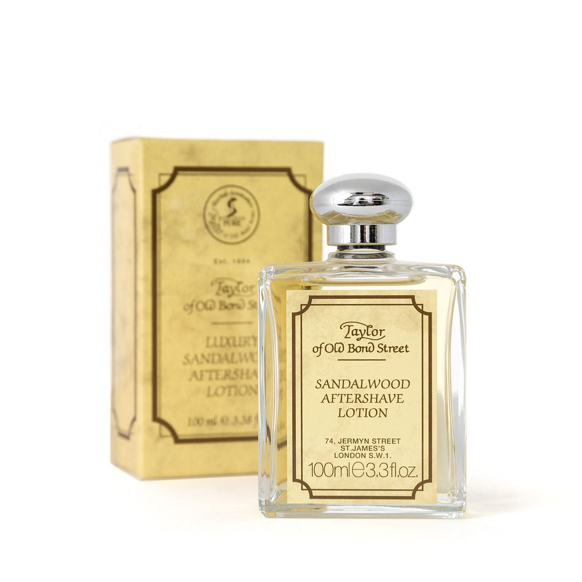 Taylor of Old Bond Street Luxury Sandalwood After Shave Lotion - 100 ml.