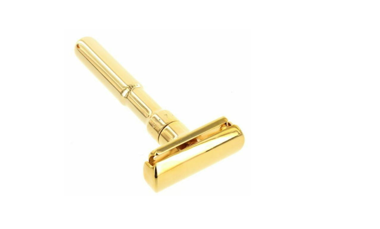 Merkur - 702 Futur Gold Adjustable Double Edge Safety Razor