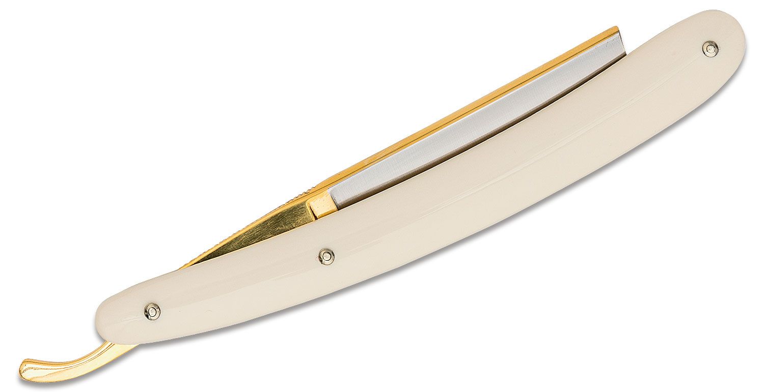 Dovo Boker Special Edition Edelweiss 24K Gold Straight Razor 5/8