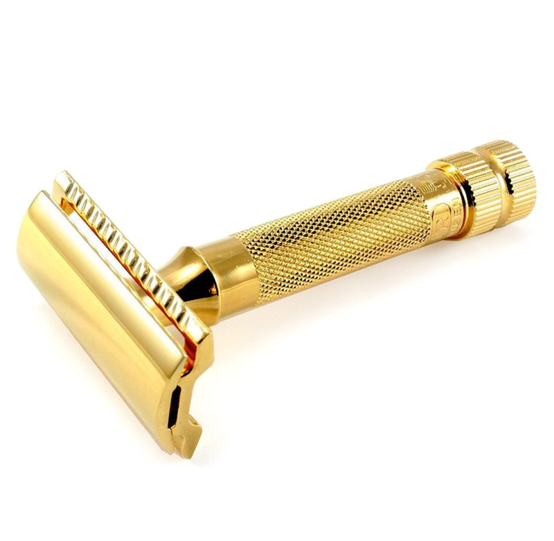 Merkur - 34g Hd Double Edge Safety Razor Gold Plated