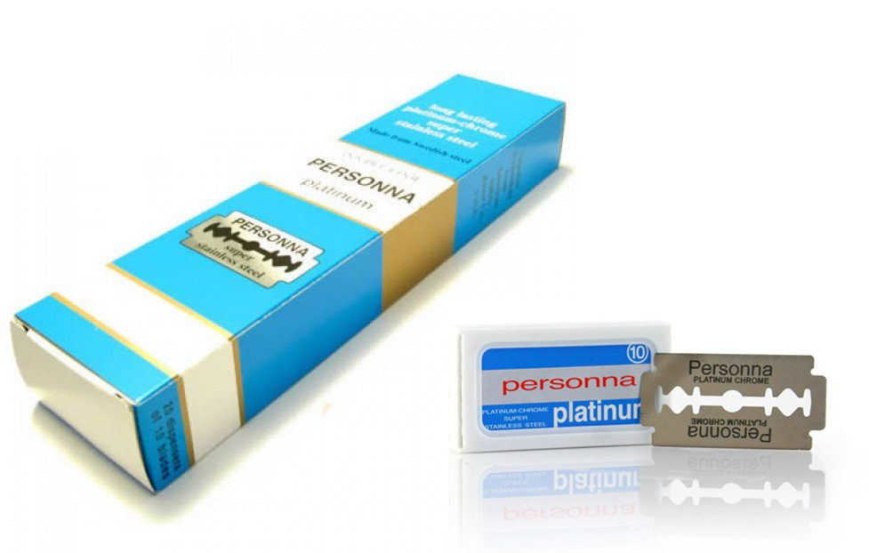 Personna Platinum Double Edge Razor Blades