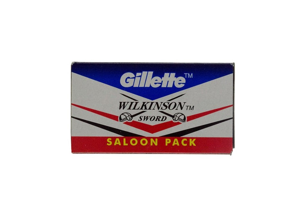 Gillette Wilkinson Sword Double Edge Razor Blades Saloon Pack - 10 Bla ...