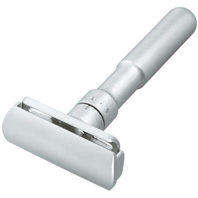 Merkur - 700 Satin Chrome Adjustable Double Edge Safety Razor