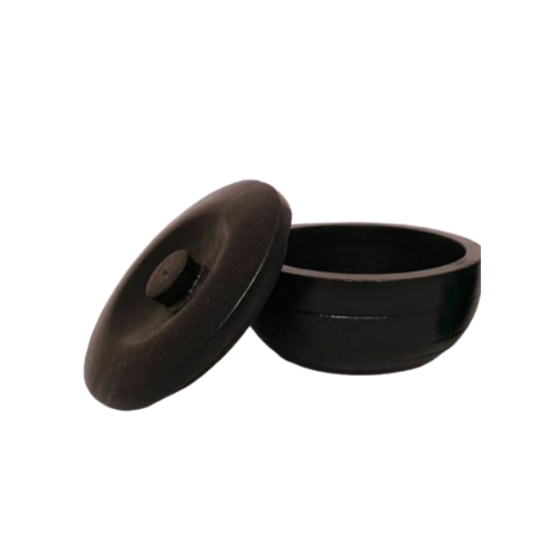 Shaving Bowl Black Wooden