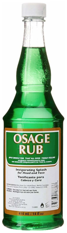 Clubman Osage Rub Invigorating Splash 414 ml